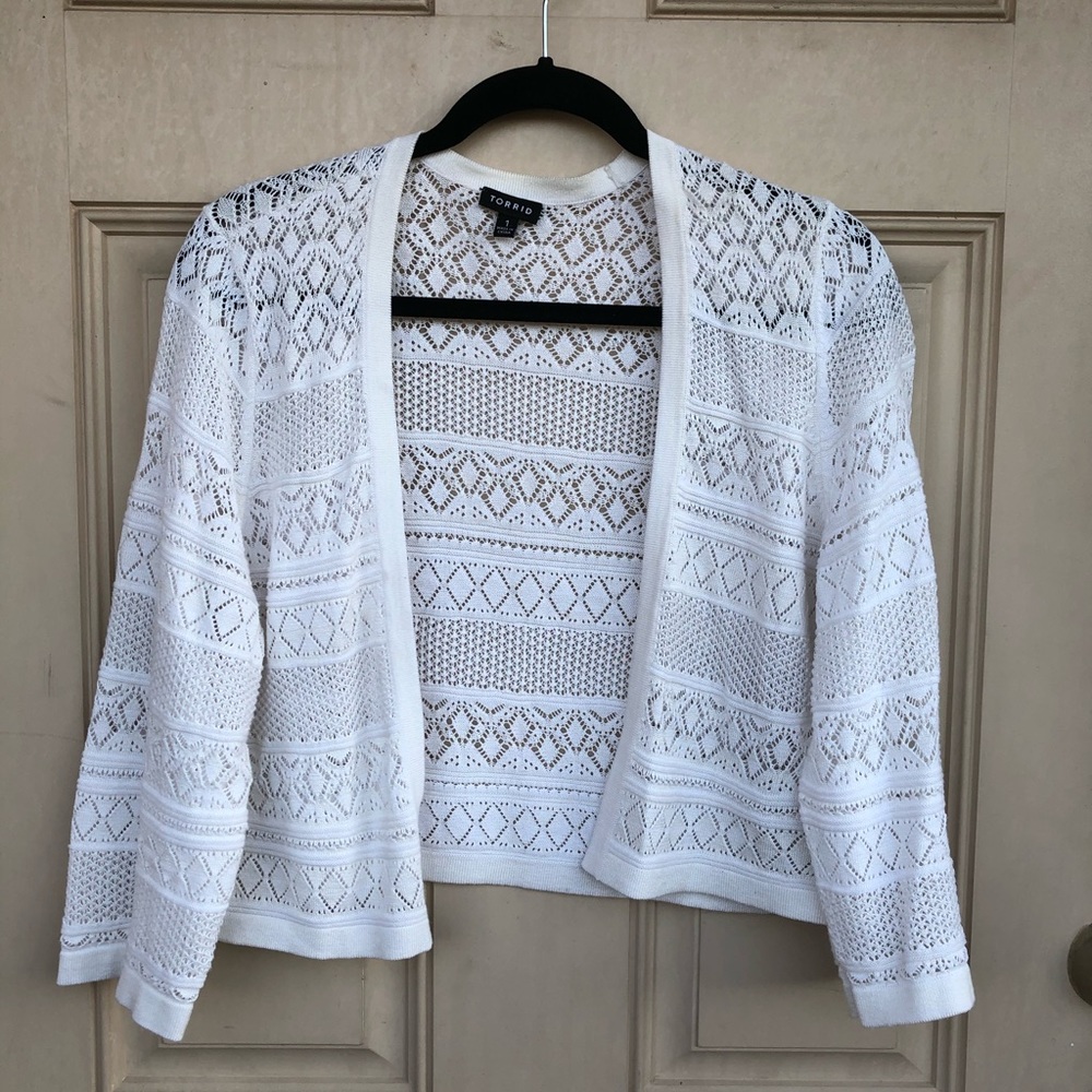 Torrid shrug sweater